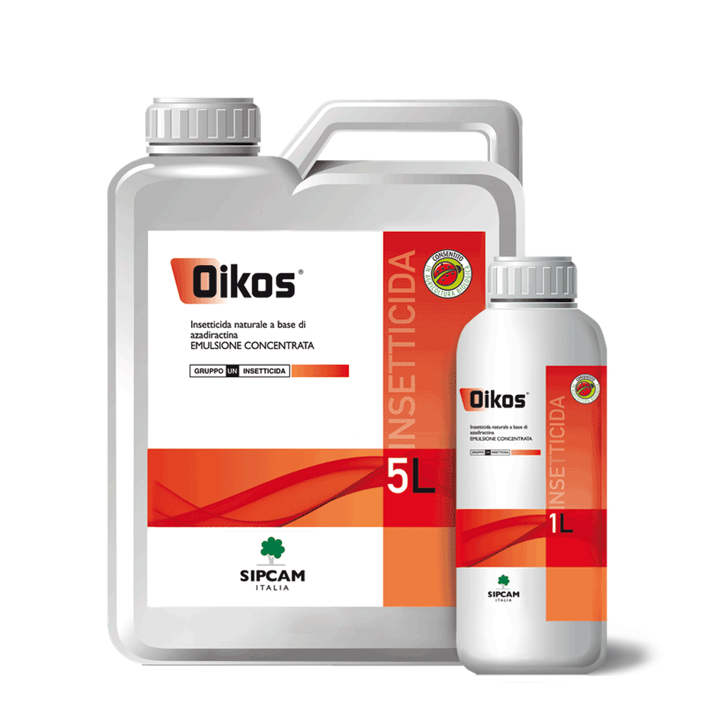 Oikos 1 Lt Sipcam insetticida naturale a base di Azadiractina A