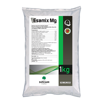 Esamix MG Sipcam Concime Microelementi Chelati con Magnesio Integratore per Clorosi