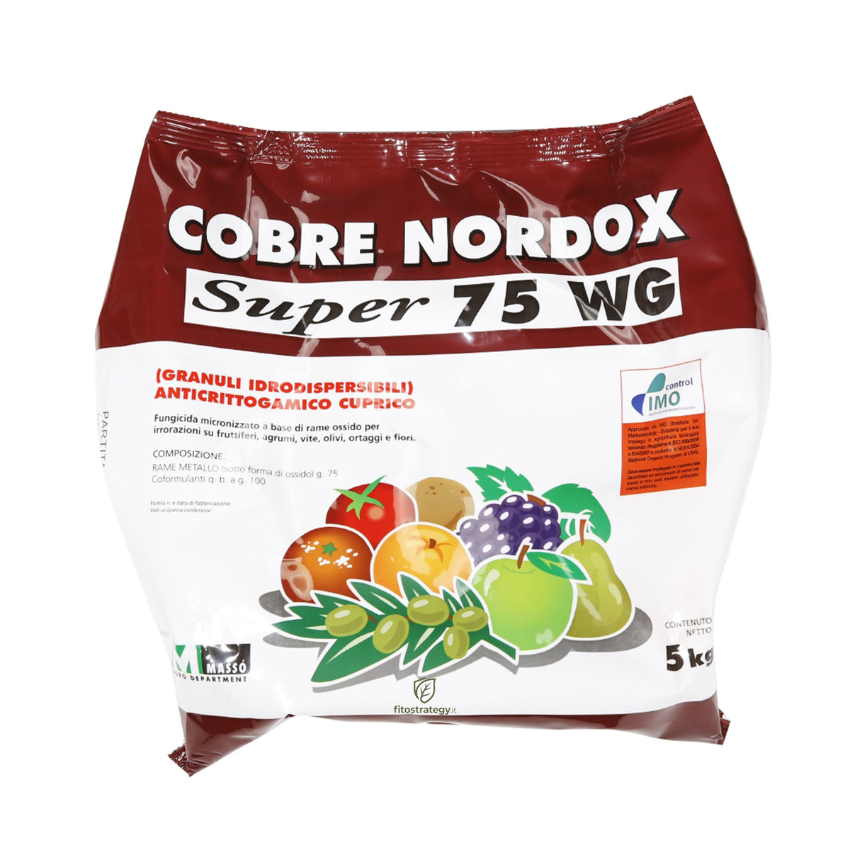 Cobre Nordox Super 75 WG - Fungicida Rameico ad Alta Concentrazione per Agricoltura Bio