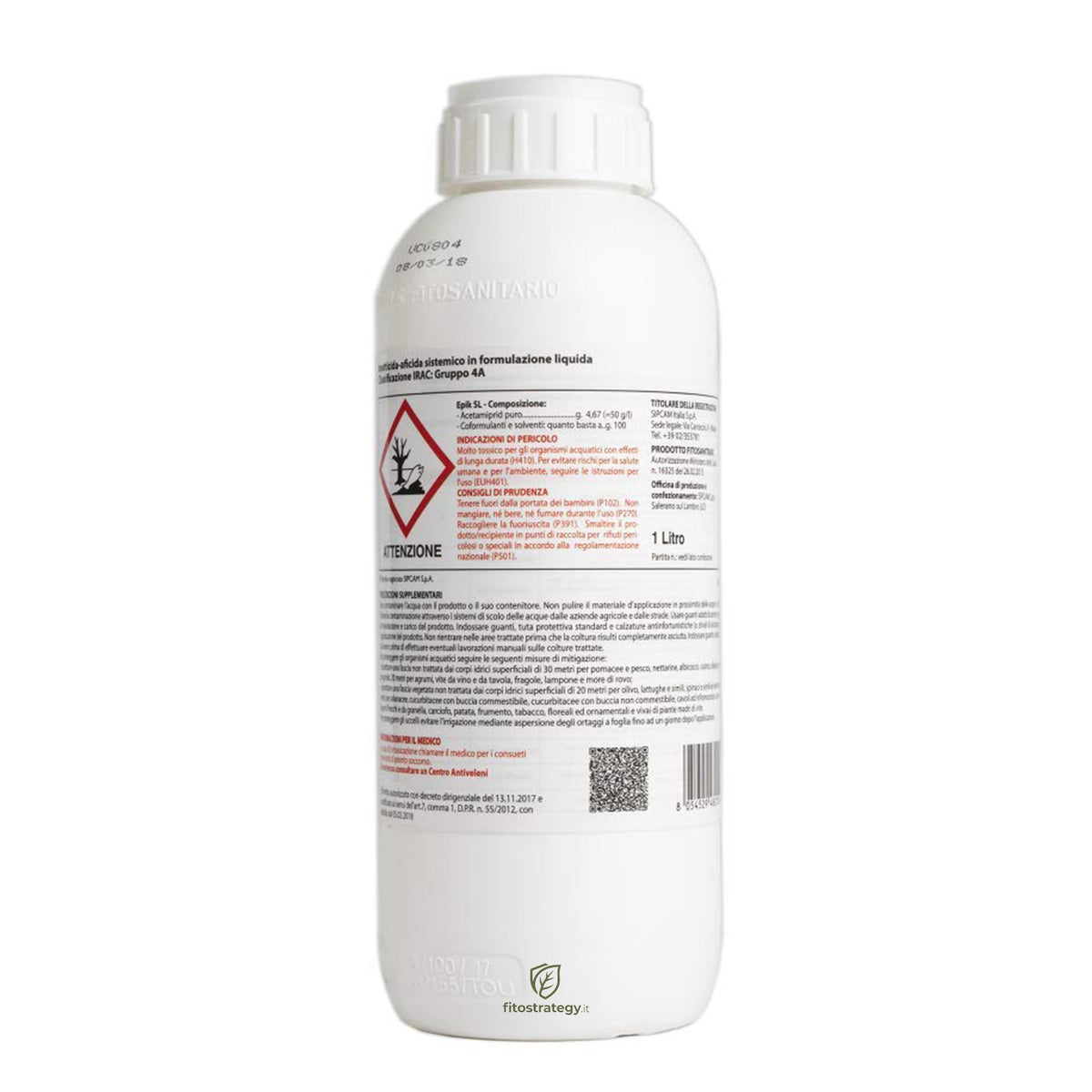 EPIK SL Sipcam - Insetticida Sistemico ad Ampio Spettro a base di Acetamiprid
