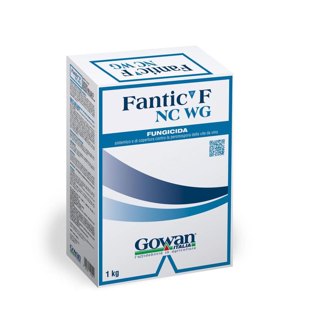 FANTIC F NC WG 1 Kg Gowan Fungicida Antiperonosporico a base di Benalaxyl-M e Folpet