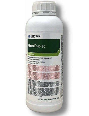 GOAL 480 SC - Erbicida Selettivo per Agrumi, Olivo da Tavola e Girasole