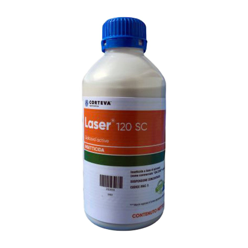LASER™ 120 SC 1 Lt Insetticida Biologico a base di Spinosad (QALCOVAT™ active)