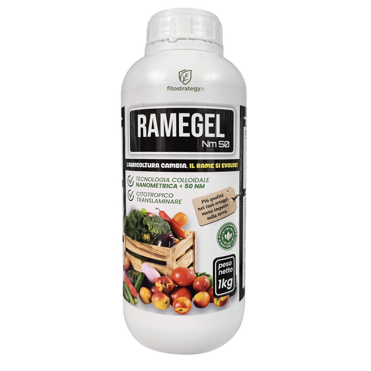 Ramegel NM50 1 Kg Fungicida Rameico Biologico Rame 50 Peronospora Orto Olivo