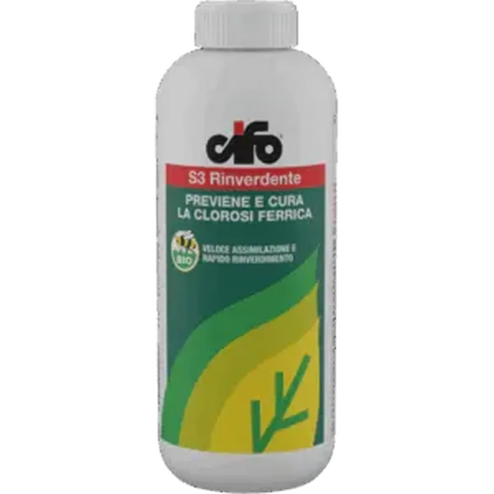 S3 Rinverdente 1 Lt Cifo Concime Liquido Professionale ad Azione Nutrizionale