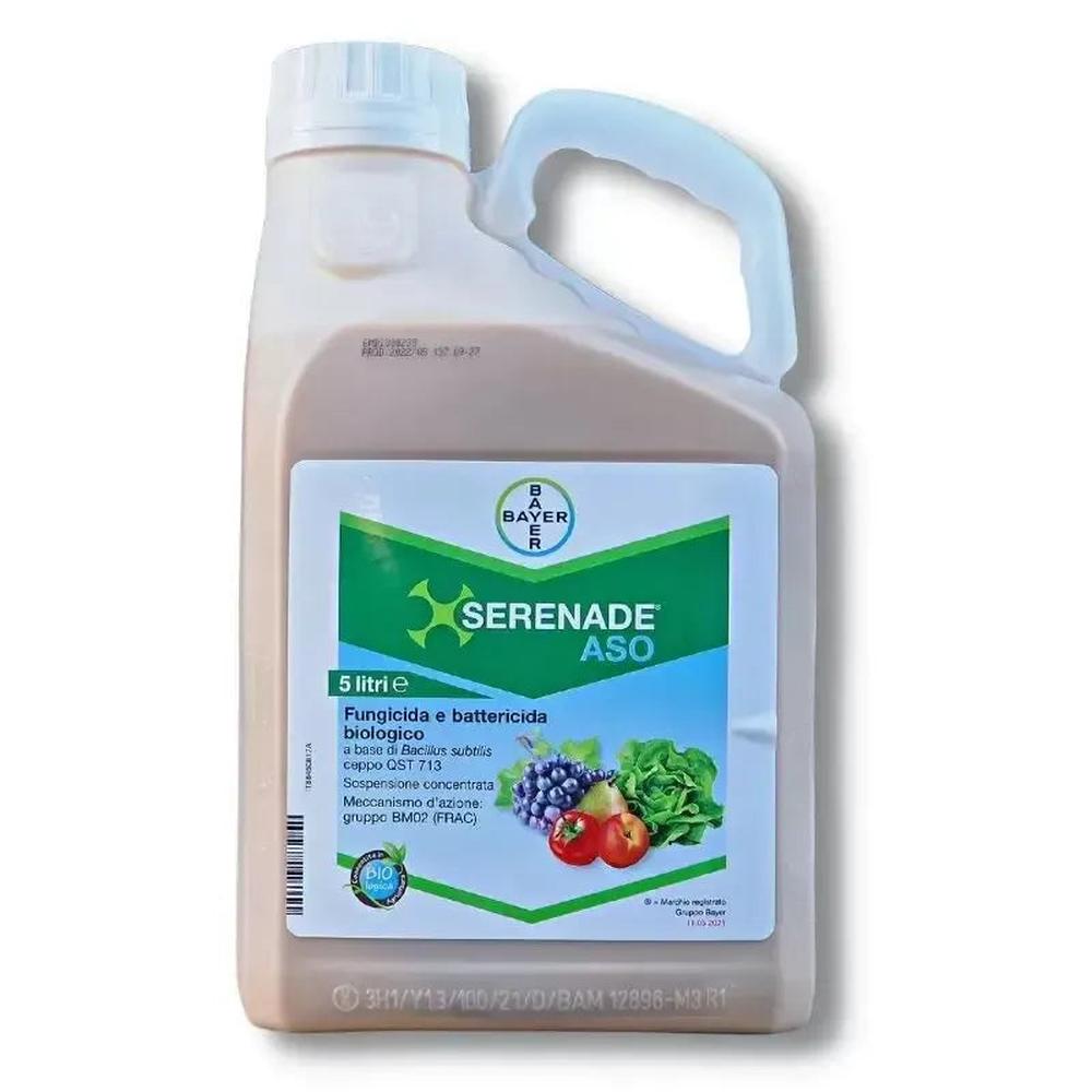 Serenade ASO 5Lt Fungicida e Battericida Biologico a base di Bacillus subtilis QST 713