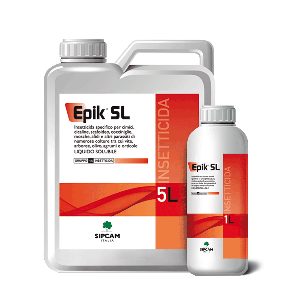 EPIK® SL Sipcam - Insetticida Sistemico ad Ampio Spettro a base di Acetamiprid