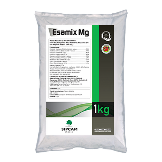 Esamix MG 1 Kg Sipcam Concime Microelementi Chelati con Magnesio Integratore per Clorosi
