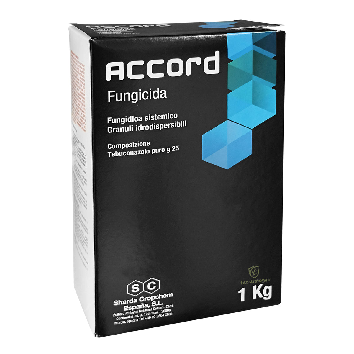 Accord Fungicida Tebuconazolo 25% 1 Kg Granuli Idrodispersibili Per Oidio Vite