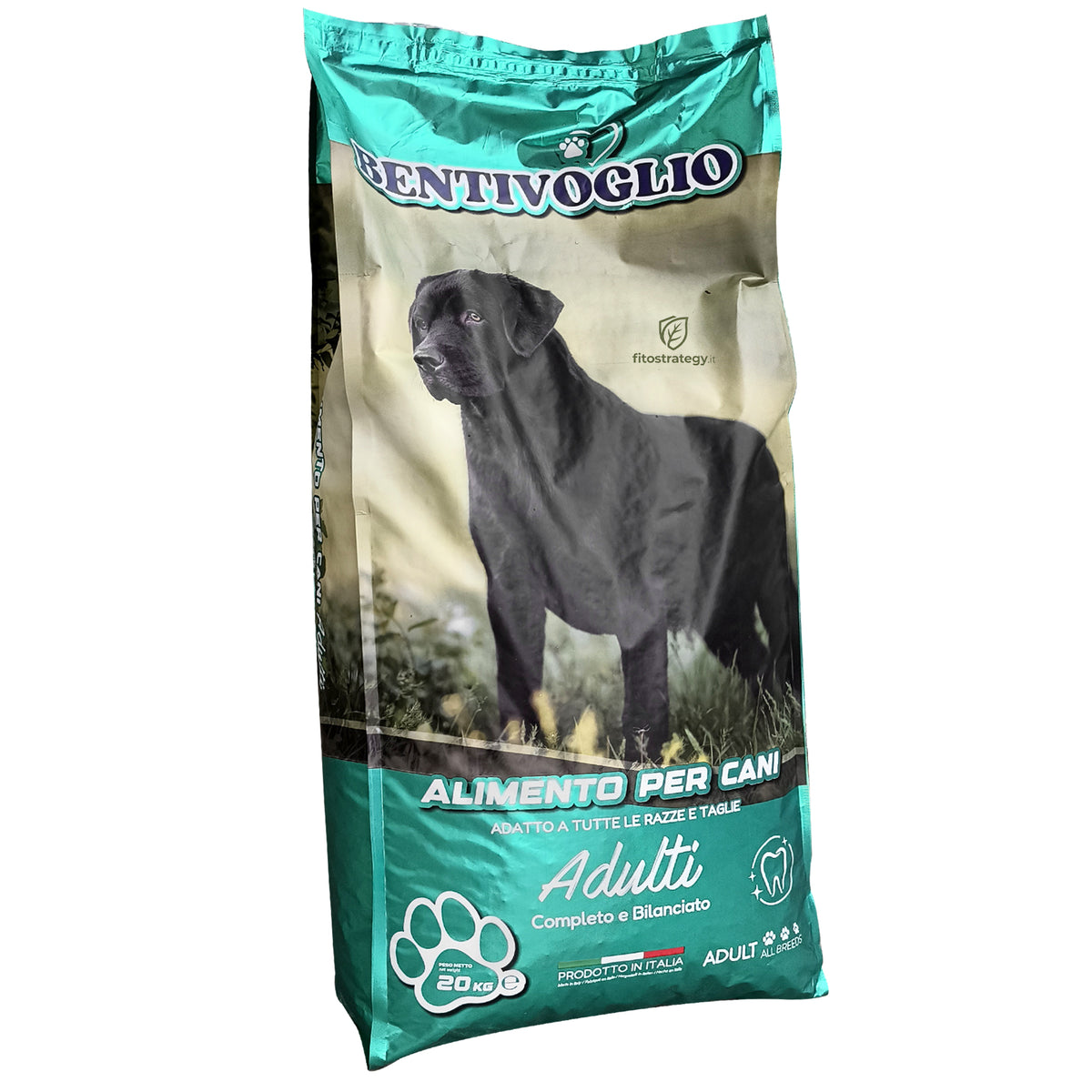 Bentivoglio Cibo Per Cani 20 Kg Completo Bilanciato Crocchette Mantenimento