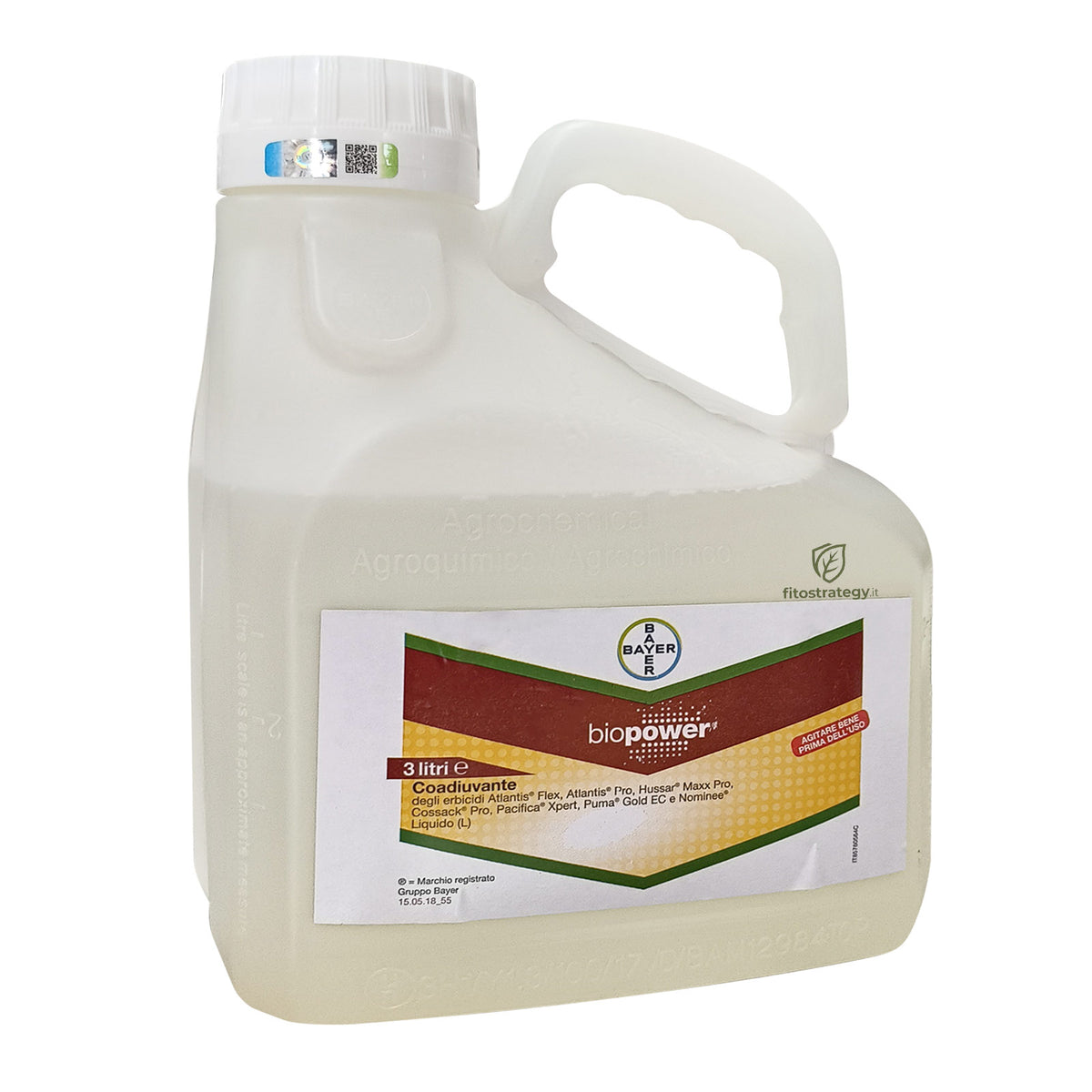 Biopower Bayer 3L Coadiuvante Bagnante Adesivante Per Erbicidi Fitosanitari