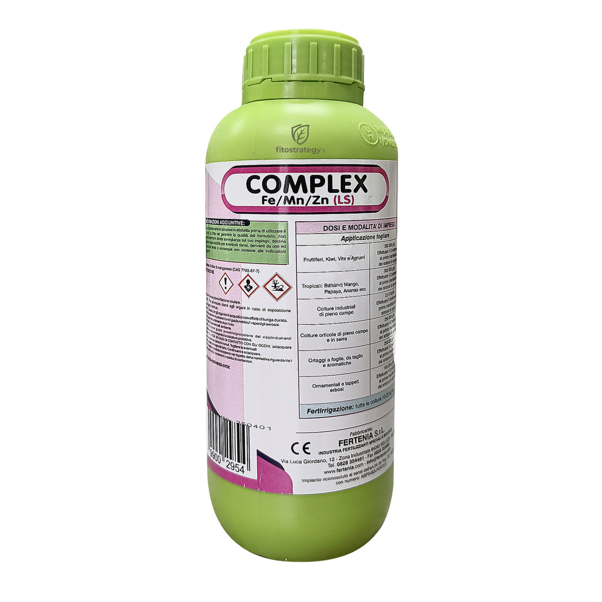 Fertenia Complex Fe Mn Zn Concime Con Microelementi Ferro E Zinco 1 Kg