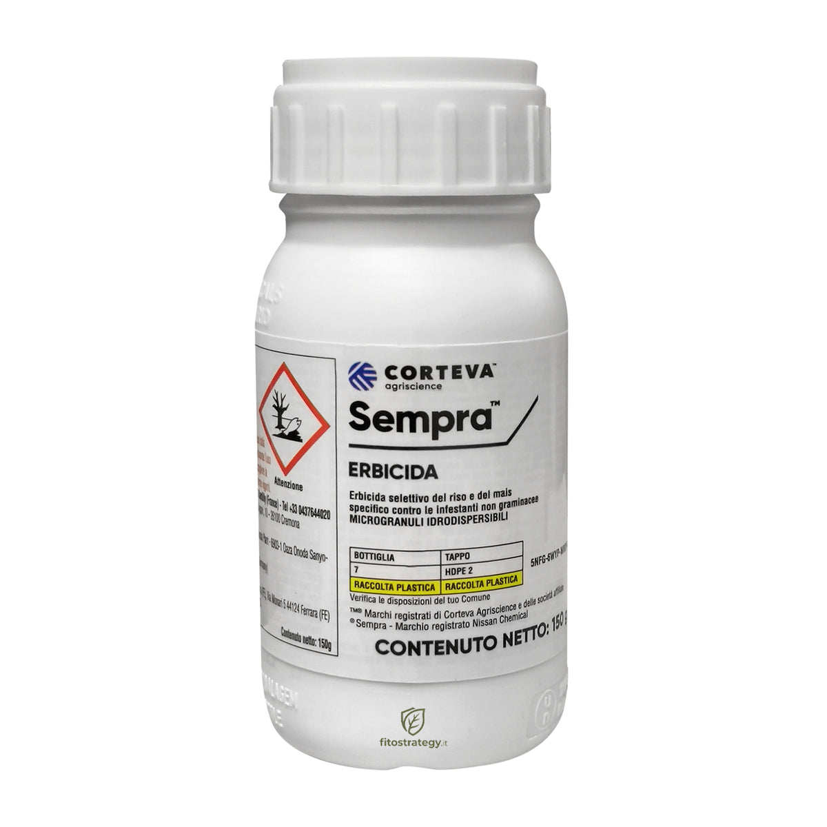 Sempra Corteva Erbicida Halosulfuron Metile Riso Mais Infestanti 150g