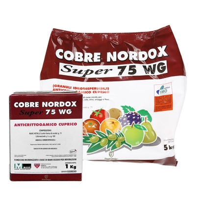 Cobre Nordox Super 75 WG - Fungicida Rameico ad Alta Concentrazione per Agricoltura Bio