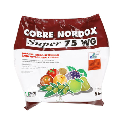 Cobre Nordox Super 75 WG - Fungicida Rameico ad Alta Concentrazione per Agricoltura Bio