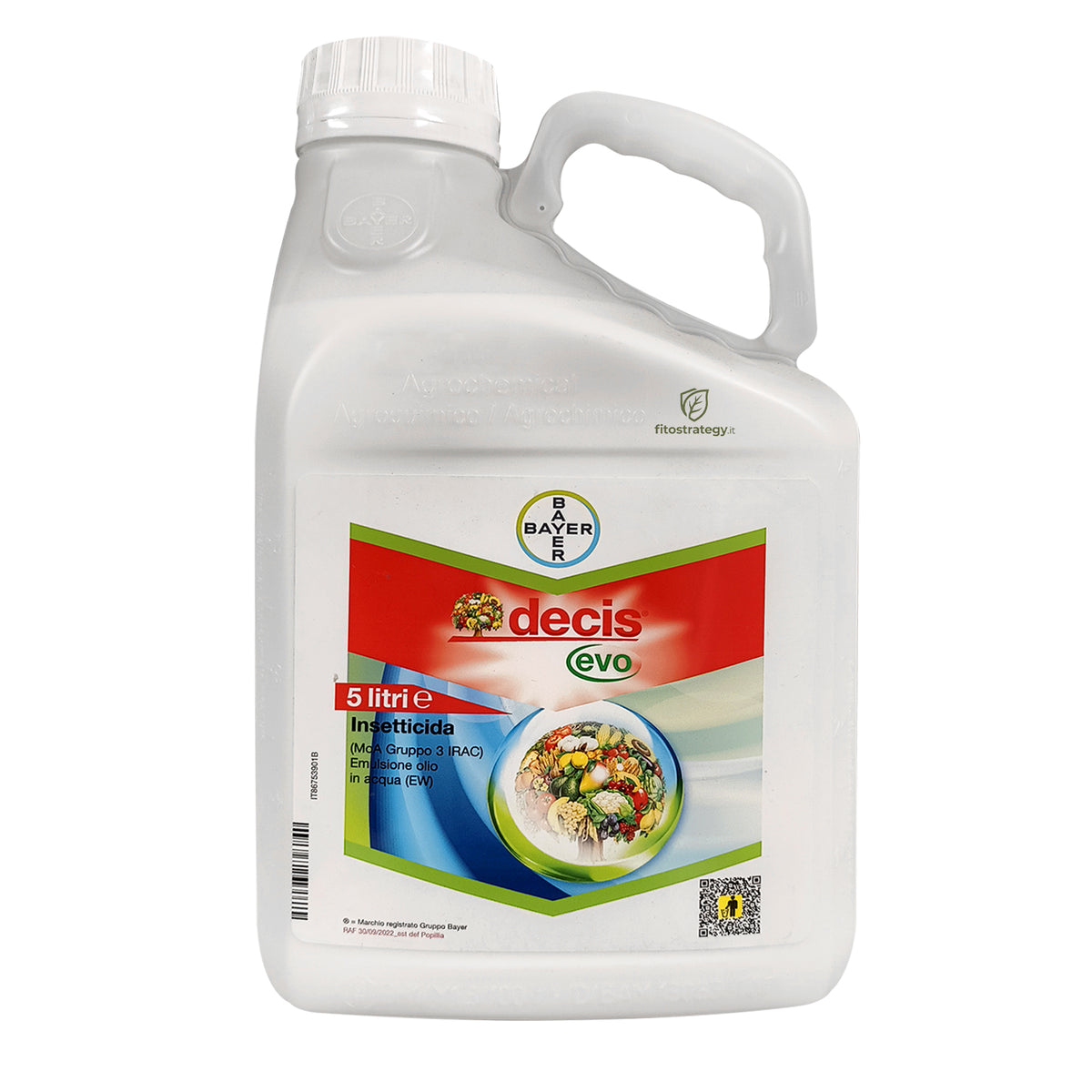 DECIS EVO Bayer Insetticida Piretroide ad Ampio Spettro a base di Deltametrina