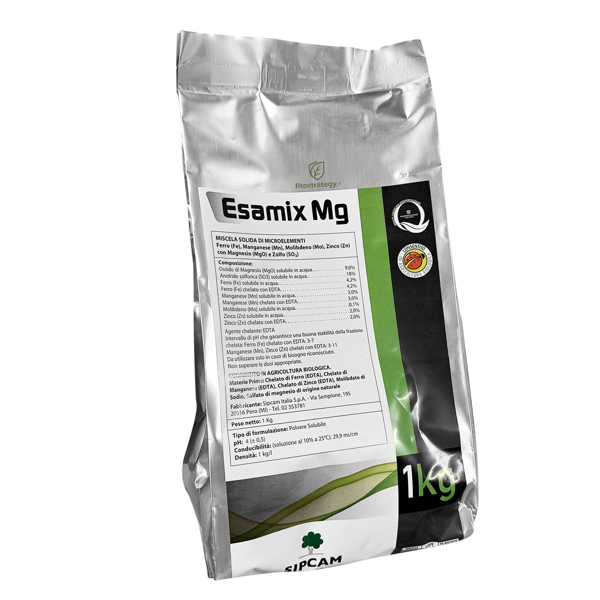 Esamix MG 1 Kg Sipcam Concime Microelementi Chelati con Magnesio Integratore per Clorosi