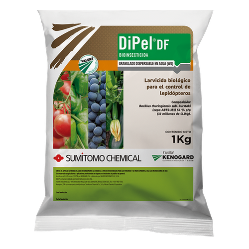 Chemical DiPel DF Sumitomo Insetticida biologico Bacillus thuringiensis subsp. kurstaki