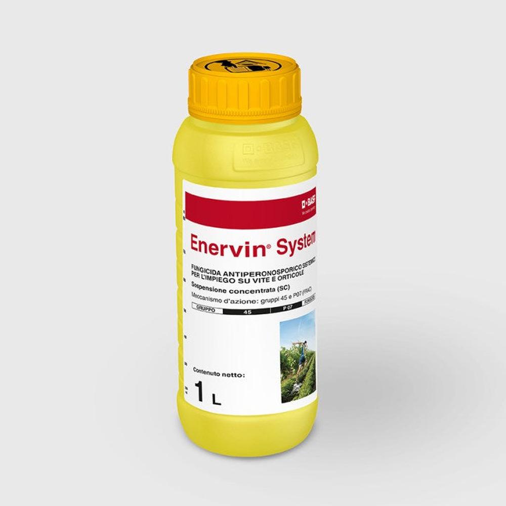 Enervin System 1 Lt Fungicida Sistemico BASF per il controllo della Peronospora della Vite