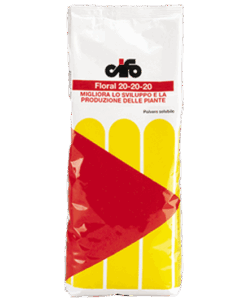 Floral 20-20-20 Cifo Concime Idrosolubile NPK Bilanciato per Nutrizione Fogliare Professionale
