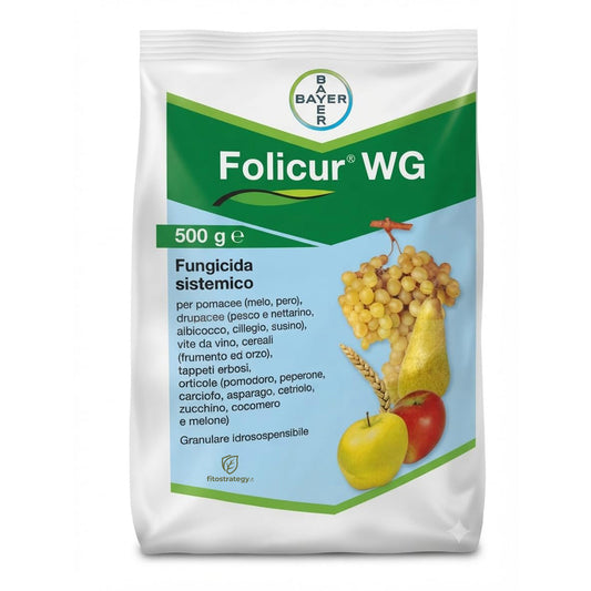 Folicur WG 500gFungicida Sistemico Multicoltura a base di Tebuconazolo