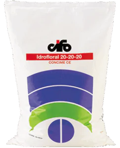 Idrofloral 20-20-20 Cifo Concime Minerale Idrosolubile Bilanciato per Fertirrigazione Professionale