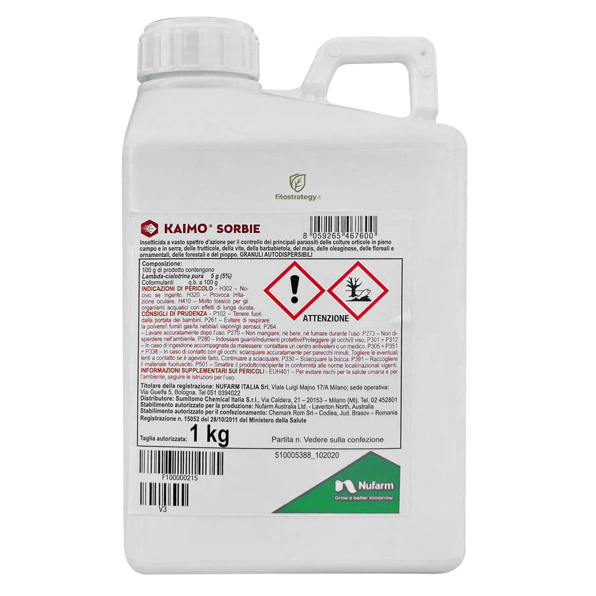 Kaimo Sorbie 1 Kg Nufarm Insetticida a base di Lambda-cialotrina