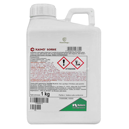 Kaimo Sorbie 1 Kg Nufarm Insetticida a base di Lambda-cialotrina