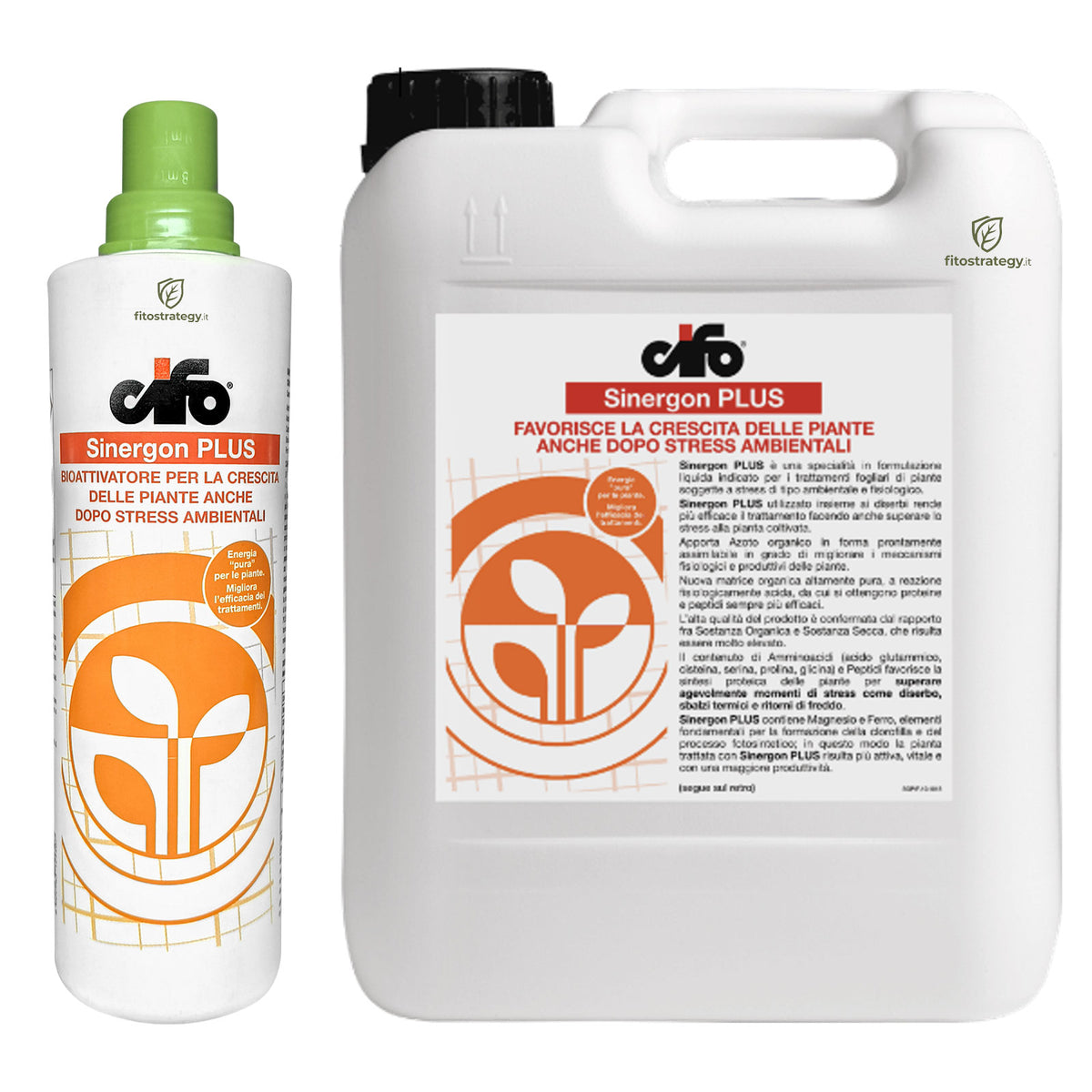 Sinergon Plus Cifo 1/5Lt Biostimolante Liquido Sviluppo Vegetativo Stress