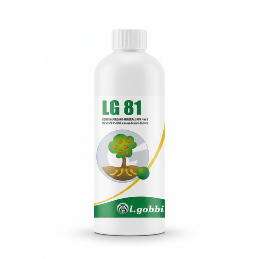 LG 81 10 Lt L. Gobbi Concime Speciale per Agricoltura Professionale Biostimolante