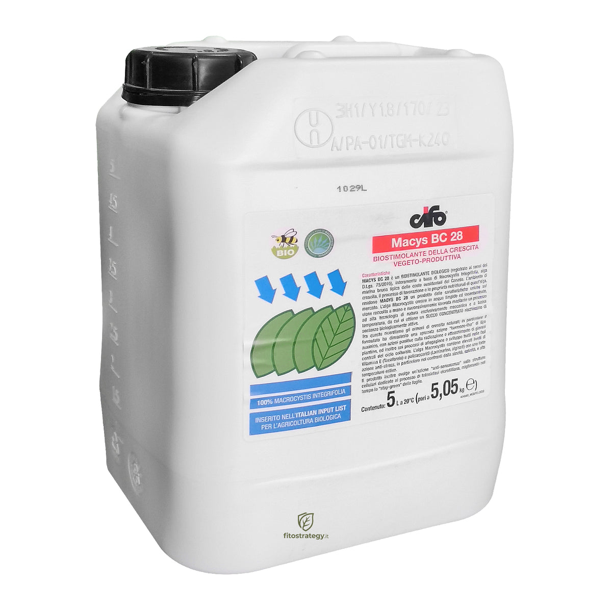 Macys BC 28 Cifo 1 Lt Biostimolante Crescita Piante Macrocystis Integrifolia