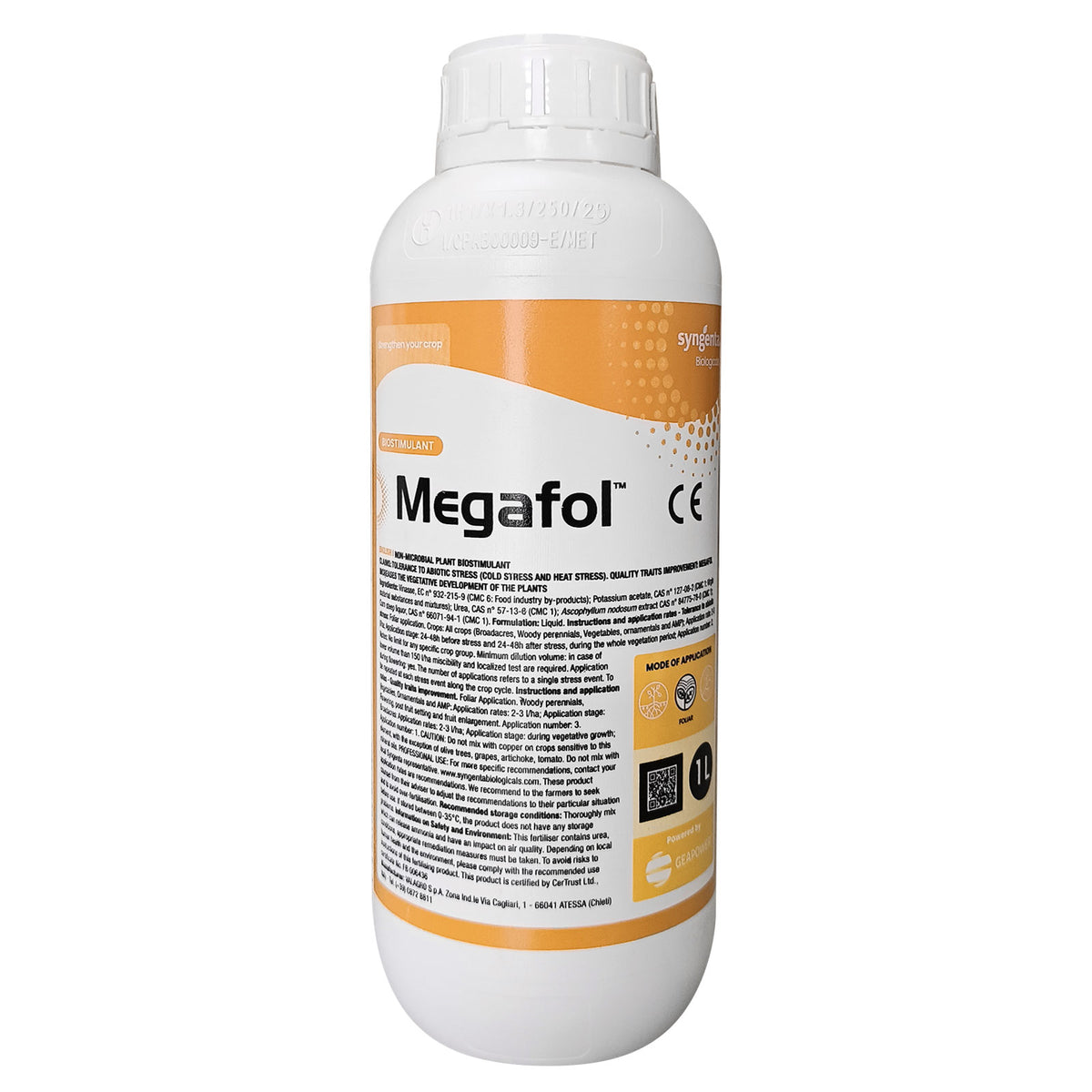 Megafol Valagro Syngenta Biostimolante 1 Lt Antistress E Crescita Vegetativa