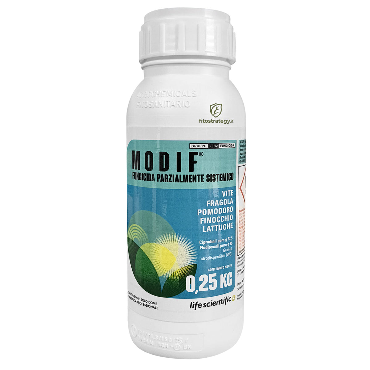 Modif Life Scientific Fungicida Botrite Monilia Cyprodinil Fludioxonil 250 g