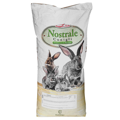 Mangime Conigli Raggio di Sole CUNISPRINT Riproduttori ed Ingrasso 22 Kg