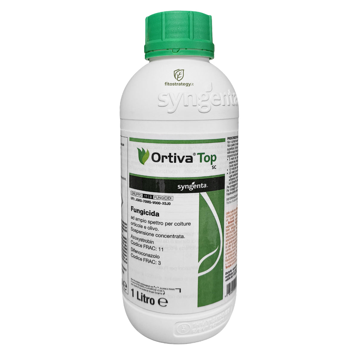 Ortiva Top SC 1 Lt Syngenta - Fungicida ad Ampio Spettro per Orticole e Olivo