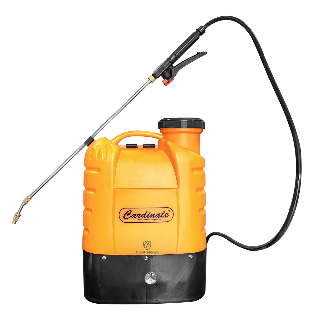 Pompa a Spalla Elettrica Cardinale 16 Lt Batteria Litio 12V 10Ah per Diserbo