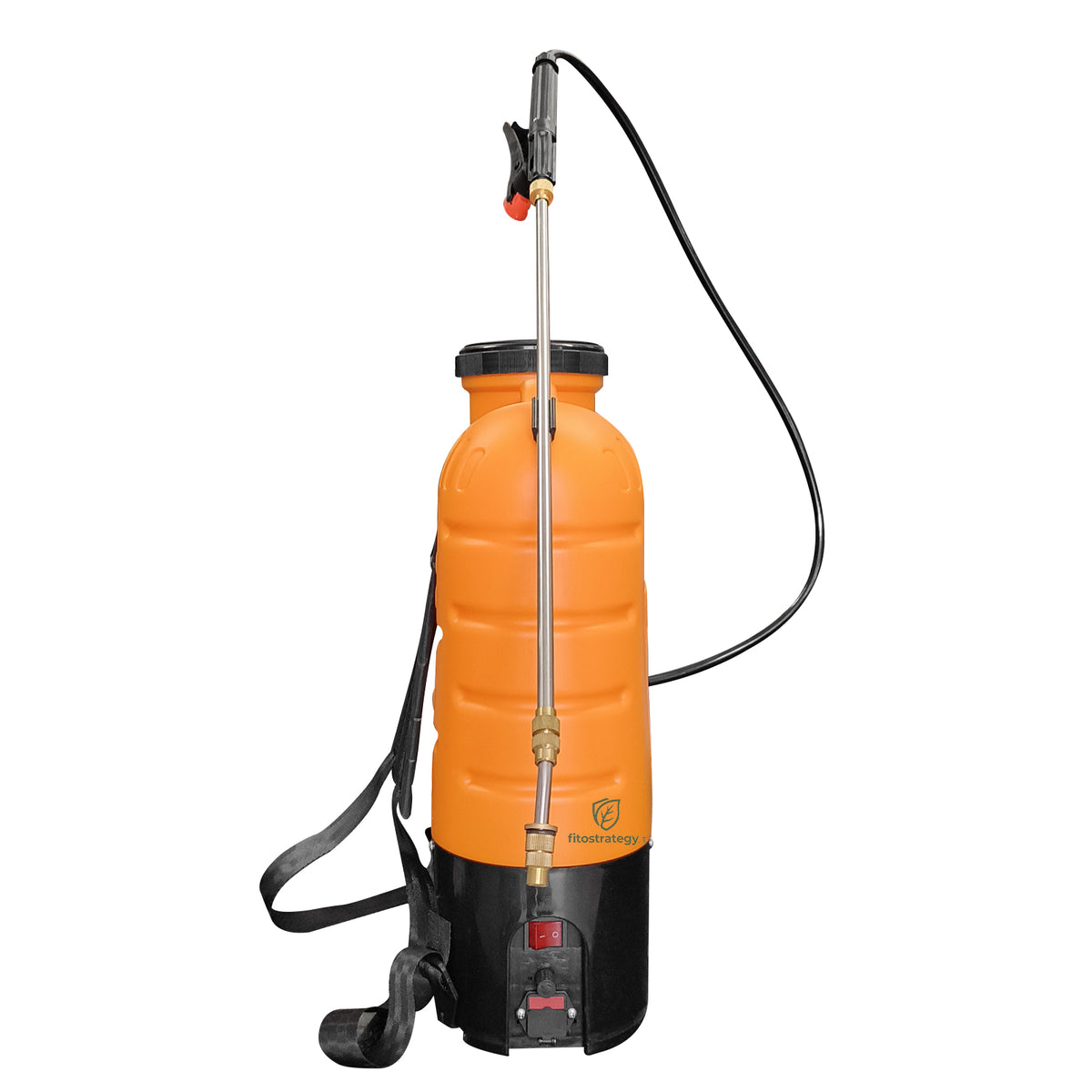 Pompa a Spalla Elettrica Cardinale 16 Lt Batteria Litio 12V 10Ah per Diserbo