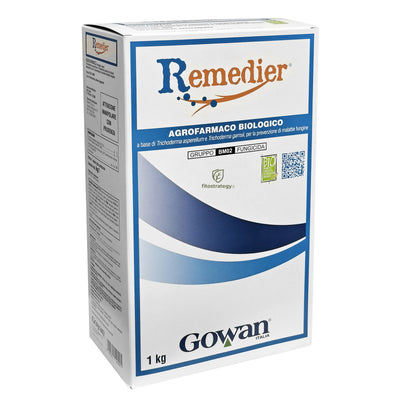 REMEDIER 1Kg Gowan Fungicida Biologico preventivo base di Trichoderma asperellum gamsii