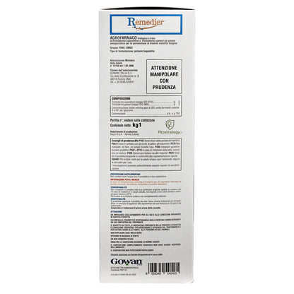 REMEDIER 1Kg Gowan Fungicida Biologico preventivo base di Trichoderma asperellum gamsii