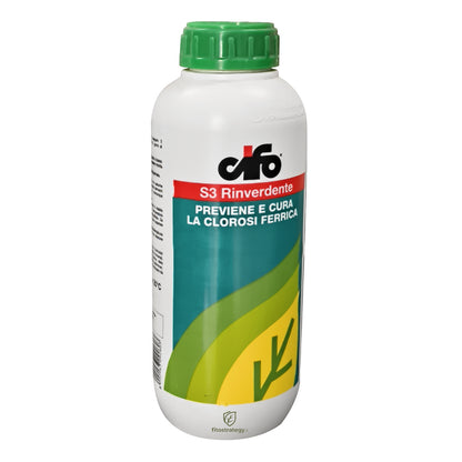 S3 Rinverdente 1 Lt Cifo Concime Liquido Professionale ad Azione Nutrizionale
