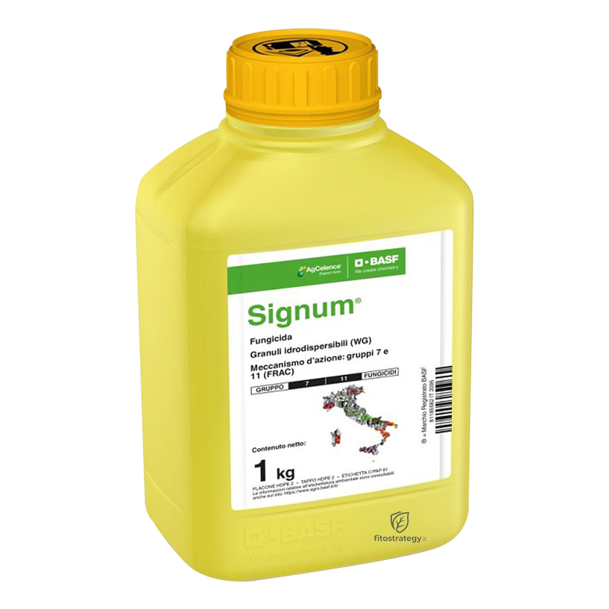 Signum Fungicida BASF 1Kg Efficacia ad Ampio Spettro per Frutticole e Orticole