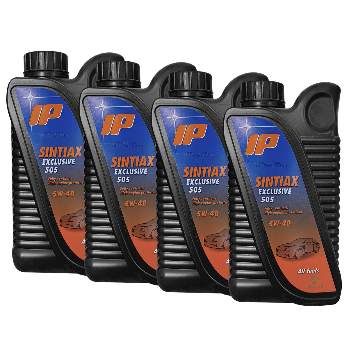 4L Olio Motore IP Sintiax 5W40 5W-40 Sintetico Auto Benzina Diesel Tanica