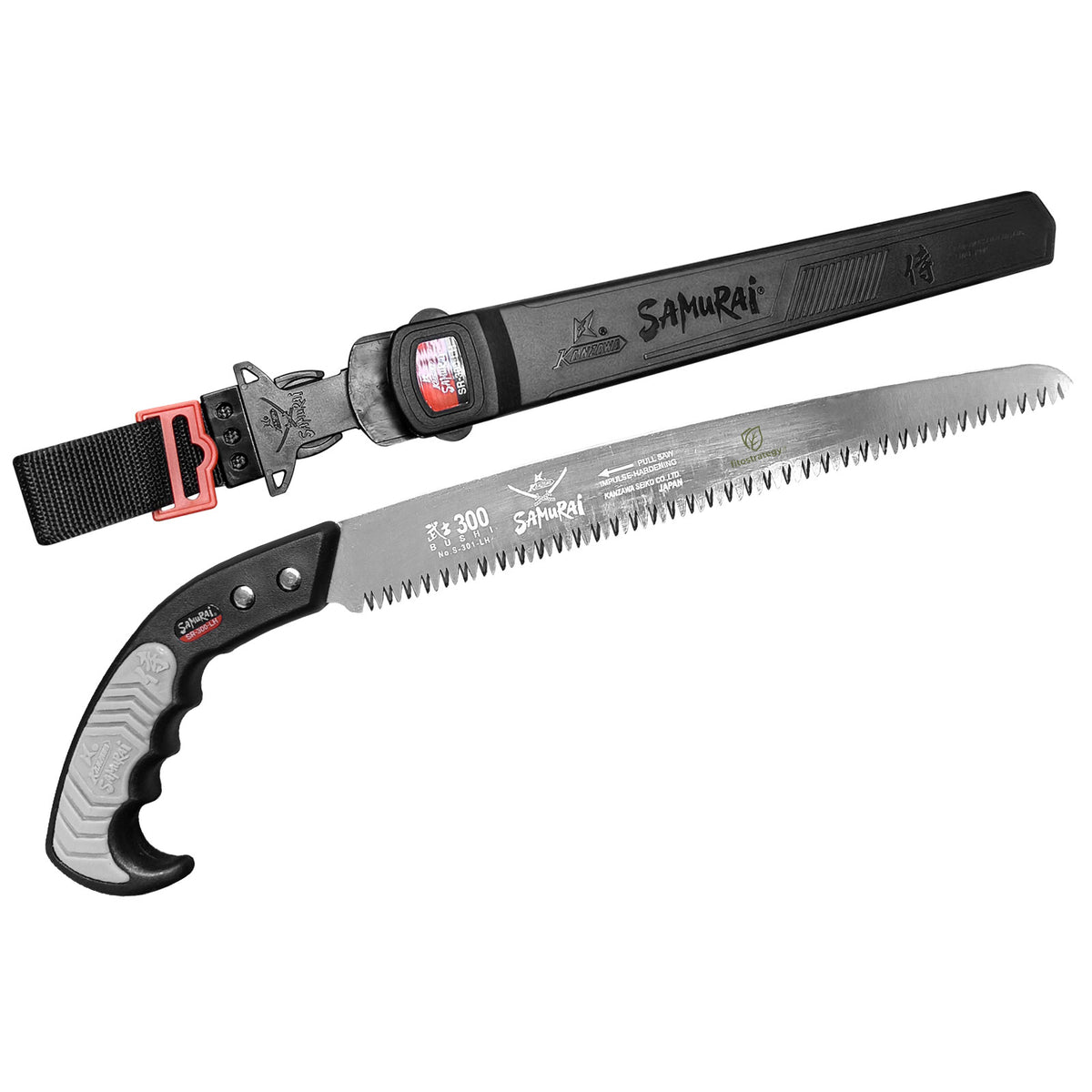 Segaccio Samurai SR-300-LH 30 Cm Potatura Lama Dritta Con Fodero Seghetto