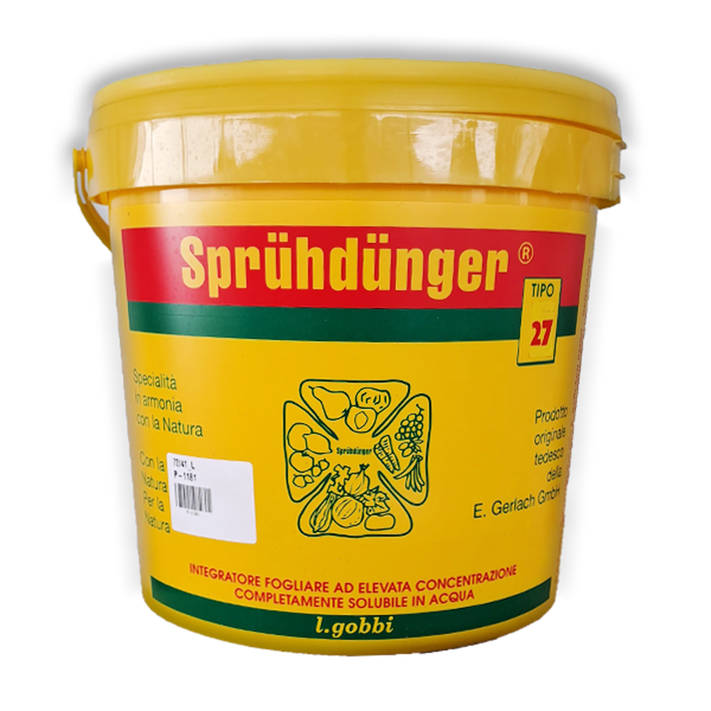 Sprühdünger L. Gobbi  Tipo 27 Concime NPK 27-10-15 con Microelementi Chelati