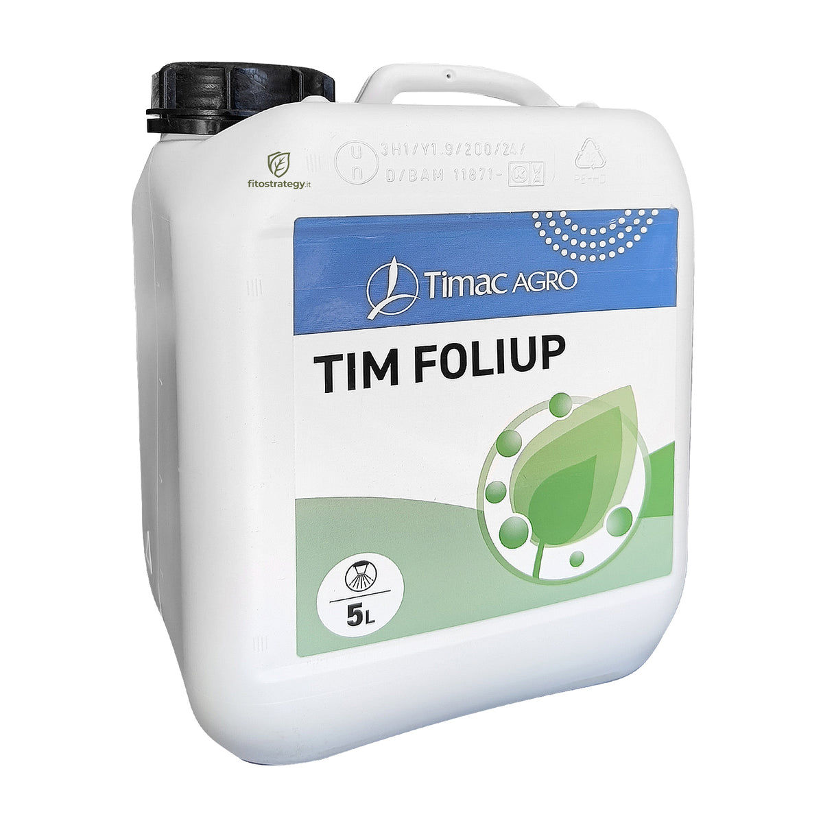 Tim Foliup Timac Agro 5 Lt Concime Liquido Fogliare per Nutrizione Piante