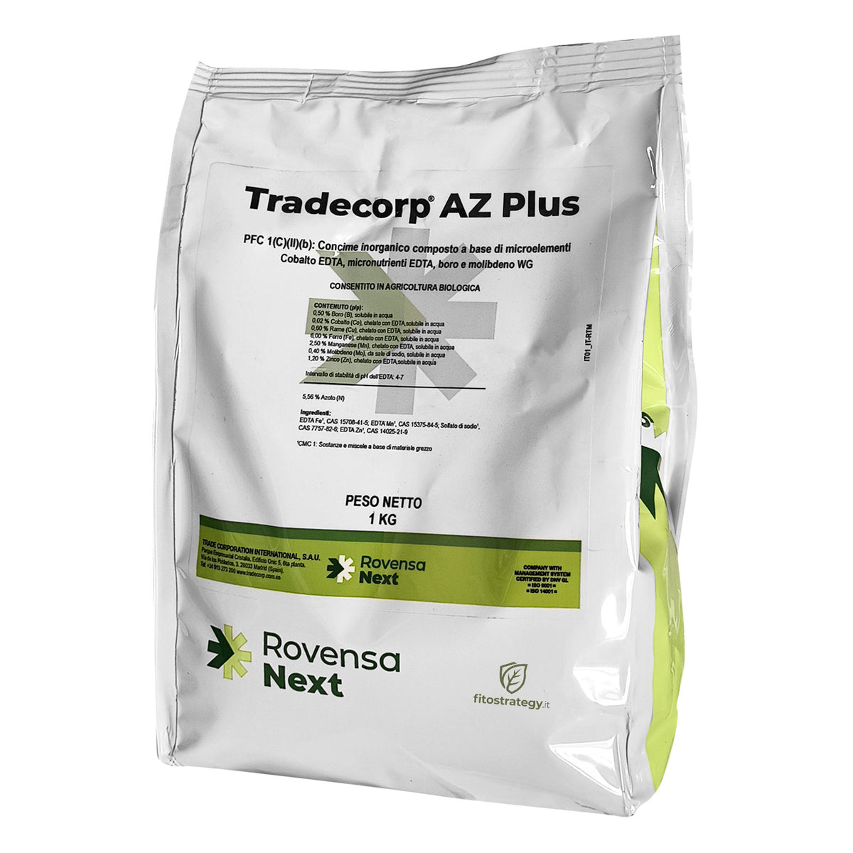 Concime Tradecorp AZ Plus Microelementi Chelatati Prevenzione Carenze 1Kg