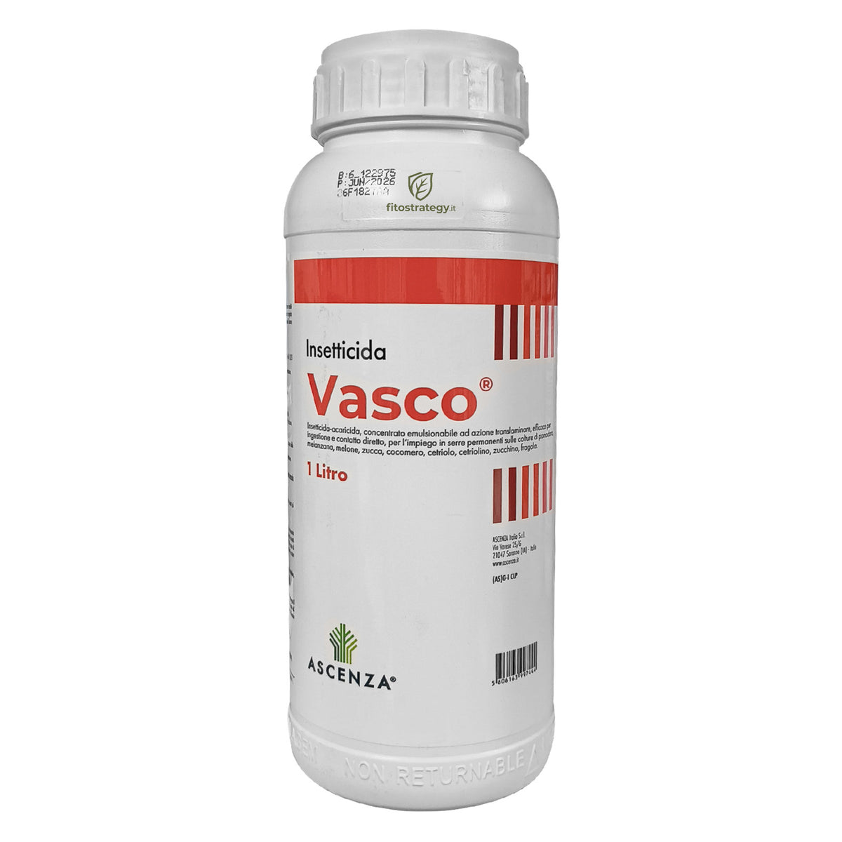 Vasco Insetticida 1 Litro Piretroide Contro Lepidotteri Afidi Orto E Frutteto