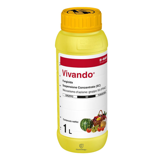 Vivando BASF 1 Lt Fungicida Antioidico Professionale per Vite e Colture