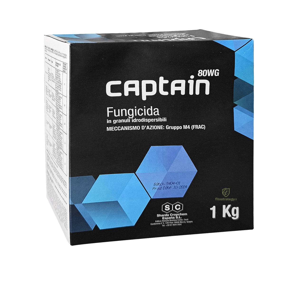 Captain 80 Wg Fungicida Captano Granuli Idrodispersibili Per Colture Frutteto