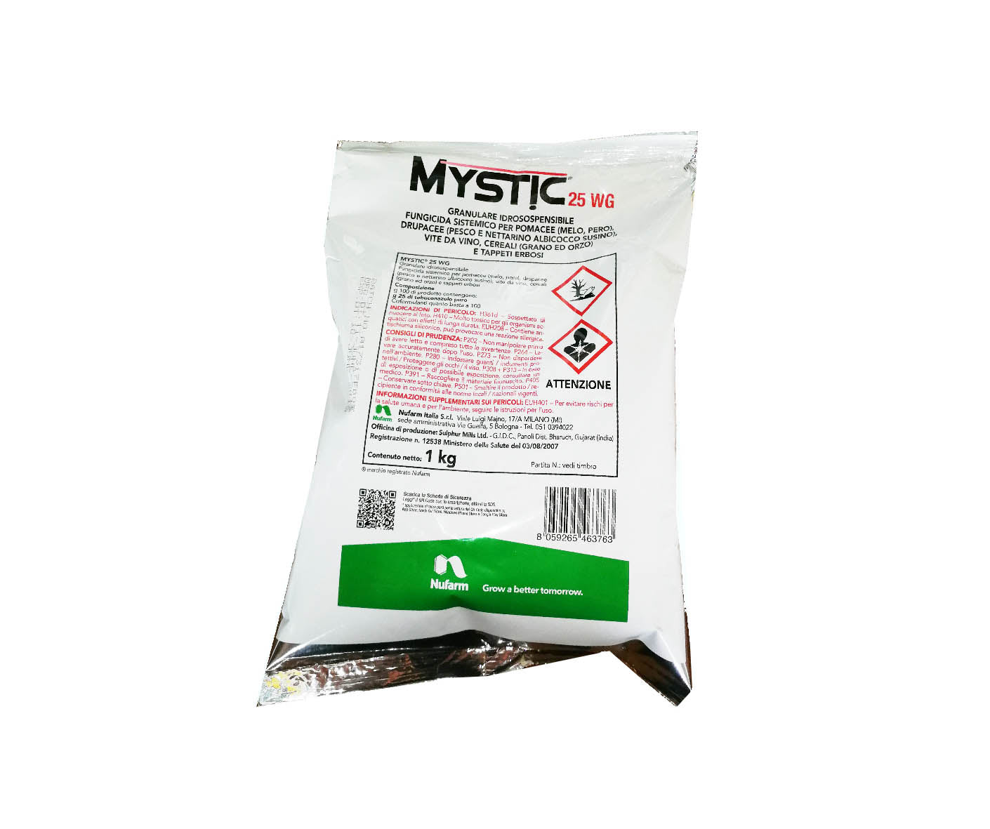 Mystic 25 WG Nufarm Fungicida Sistemico a base di Tebuconazolo